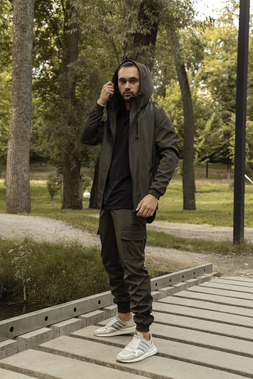 Костюм мужской хаки демисезонный Intruder Softshell Easy. Куртка + штаны осенний | весенний | летний
Костюм мужской хаки демисезонный Intruder Softshell Easy. Куртка + штаны осенний | весенний | летний