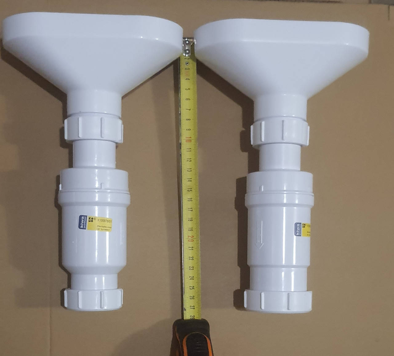 Сифон для кондиционера, сброса конденсата с сухим затвором 11/2-40 Hepvo McAlpine CV1WHFunnel-B..., Белый
Сифон для кондиционера, сброса конденсата с сухим затвором 11/2-40 Hepvo McAlpine CV1WHFunnel-B..., Белый
