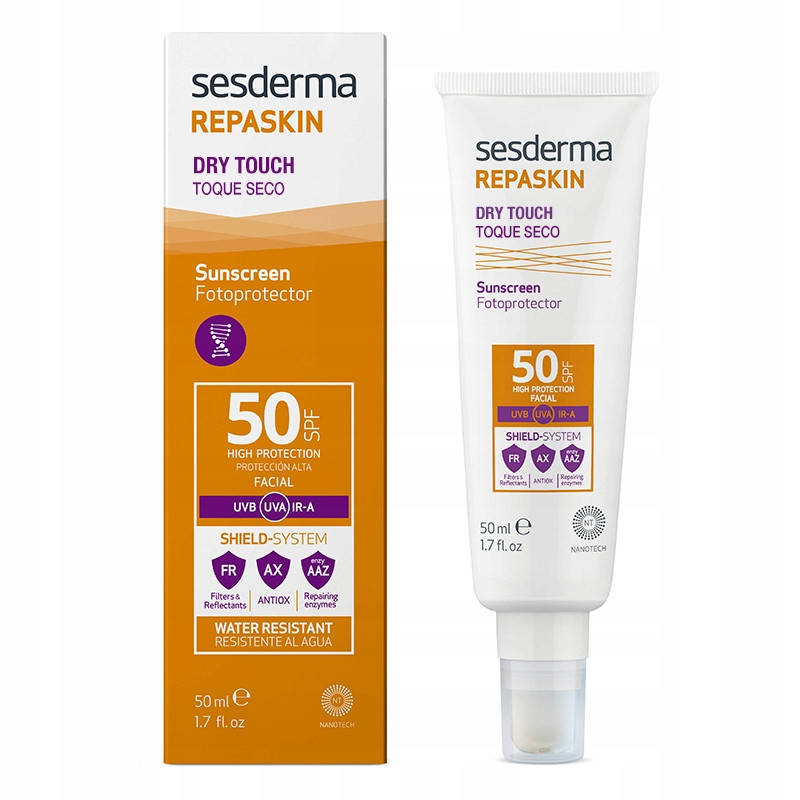 Sesderma Repaskin Dry Touch Facial Fotoprotector SPF 50 Крем-гель солнцезащитный для лица, 50 мл
Sesderma Repaskin Dry Touch Facial Fotoprotector SPF 50 Крем-гель солнцезащитный для лица, 50 мл