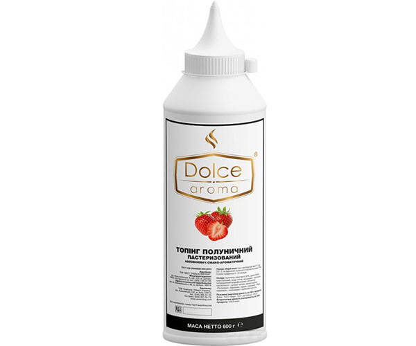 Топпинг Dolce Aroma Клубника 600 г
Топпинг Dolce Aroma Клубника 600 г
