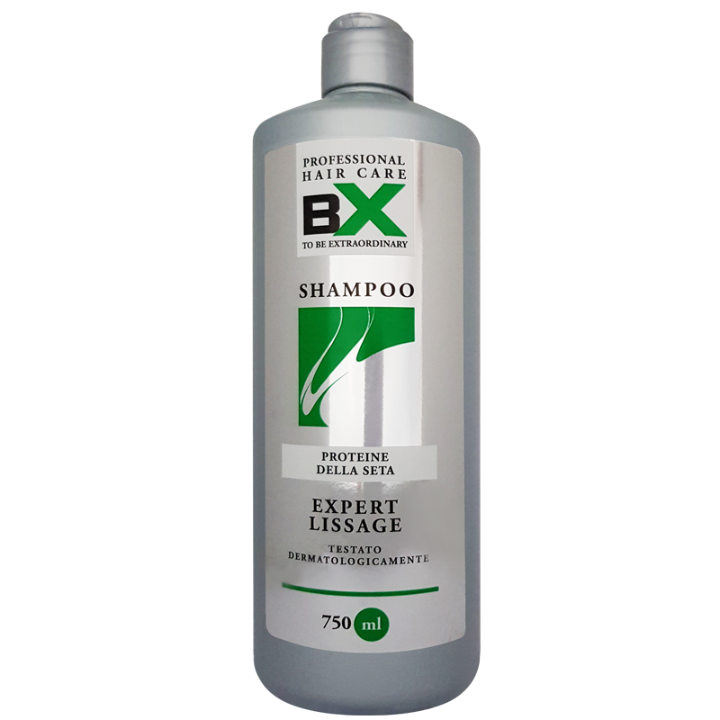 Профессиональный шампунь против завивания волос BX Professional Shampoo Expert Lissage 750 мл
Профессиональный шампунь против завивания волос BX Professional Shampoo Expert Lissage 750 мл