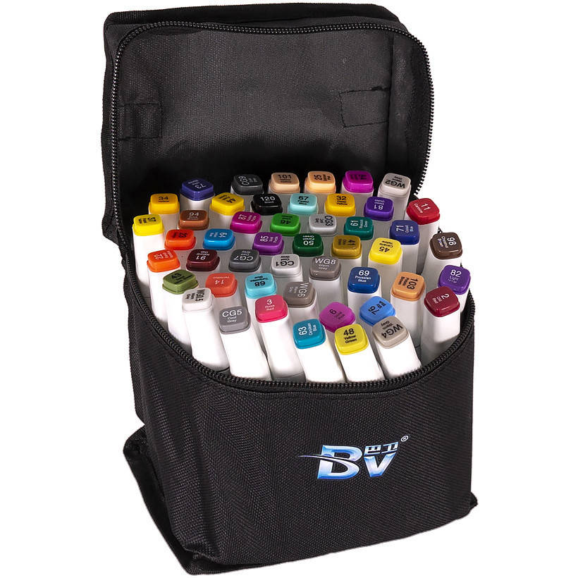 Cкетч маркеры двусторонние набор 48 цв в сумке
Cкетч маркеры двусторонние набор 48 цв в сумке