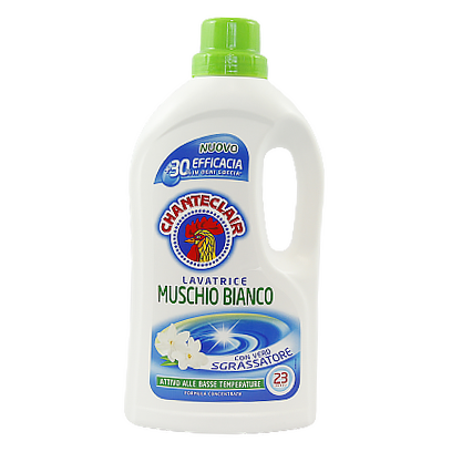 Гель для прання Шантеклер білий мускусChanteClair lavatrice muschio bianco 23p 1,15L 8шт/ящ (Код :
Гель для прання Шантеклер білий мускусChanteClair lavatrice muschio bianco 23p 1,15L 8шт/ящ (Код :