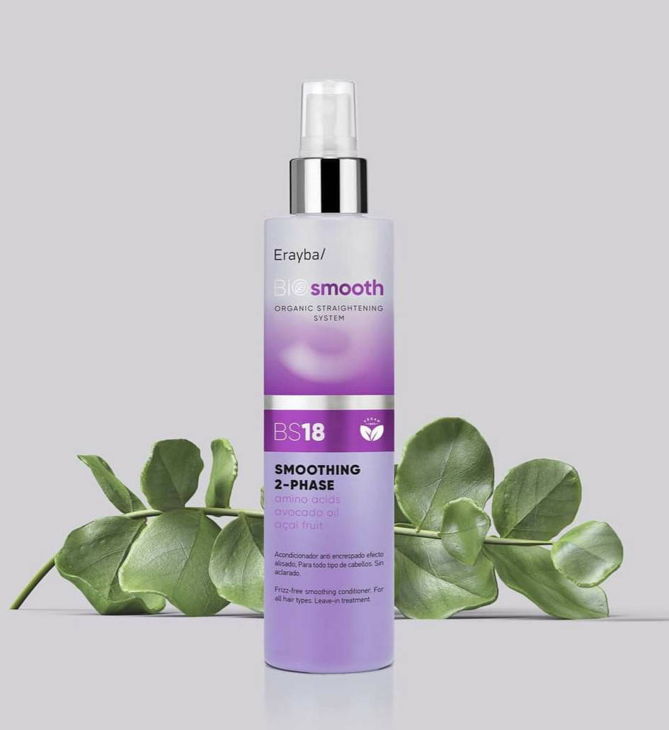 Двухфазный кондиционер для выпрямления волос / 250 мл - Erayba Bio Smooth BS18 Smoothing Conditioner
Двухфазный кондиционер для выпрямления волос / 250 мл - Erayba Bio Smooth BS18 Smoothing Conditioner