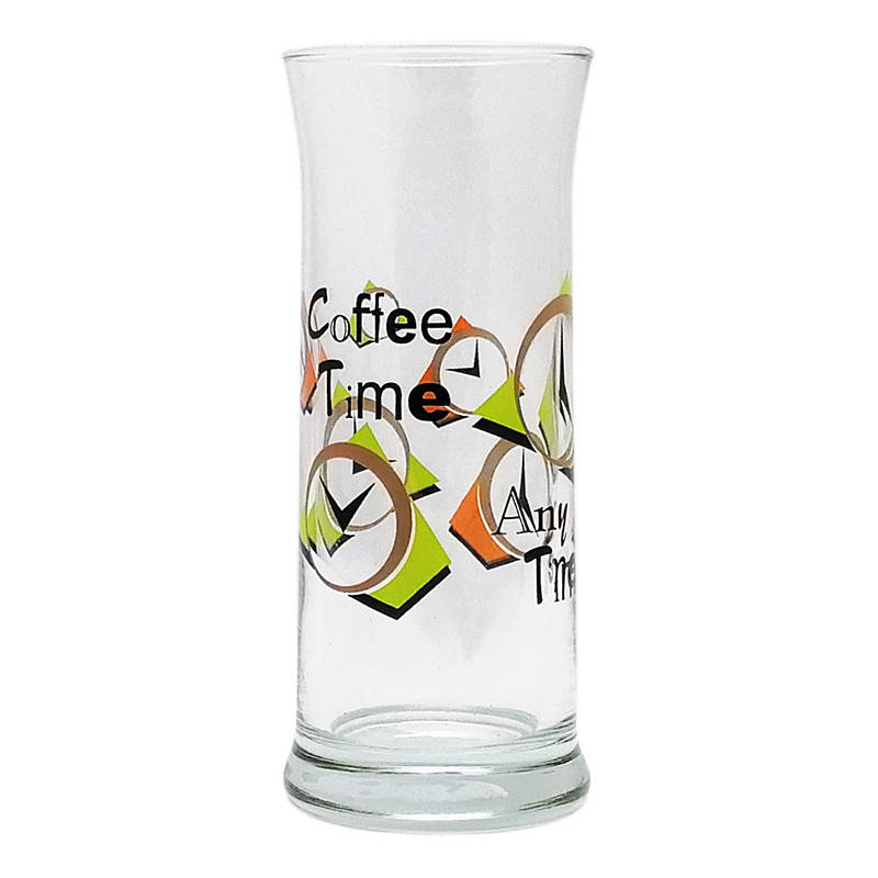 Стакан стеклянный Uniglass декор Any Time Coffee Time 310 мл. для кофе
Стакан стеклянный Uniglass декор Any Time Coffee Time 310 мл. для кофе