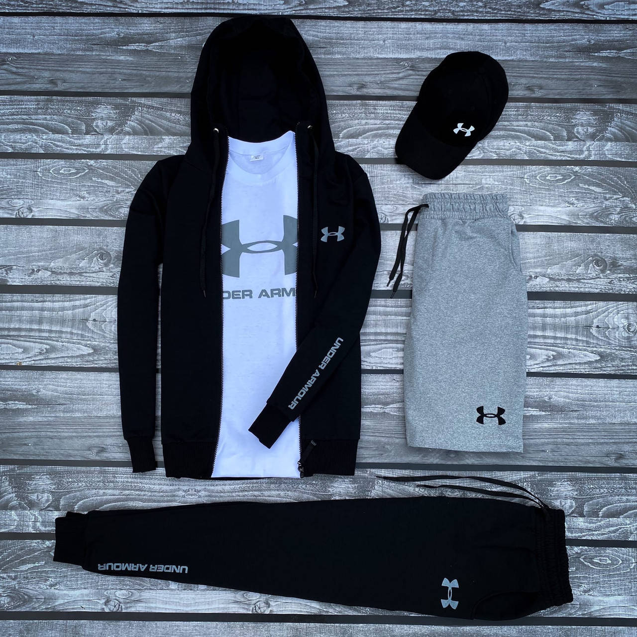 Спортивный костюм мужской Under Armour x black весенний осенний комплект Кофта Штаны ТОП качества, Черный
Спортивный костюм мужской Under Armour x black весенний осенний комплект Кофта Штаны ТОП качества, Черный