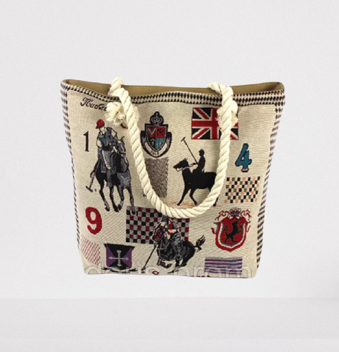 Женская повседневная сумка из ткани с ярким принтом. Сумка для покупок
Женская повседневная сумка из ткани с ярким принтом. Сумка для покупок