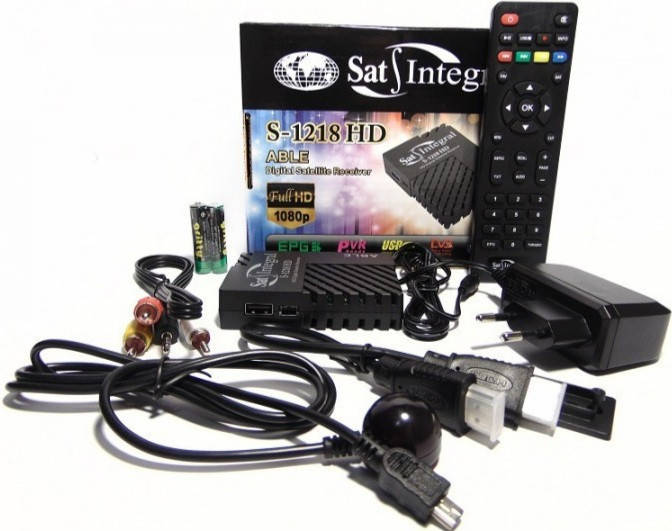 Спутниковый ресивер Sat-Integral S-1218 HD Able
Спутниковый ресивер Sat-Integral S-1218 HD Able