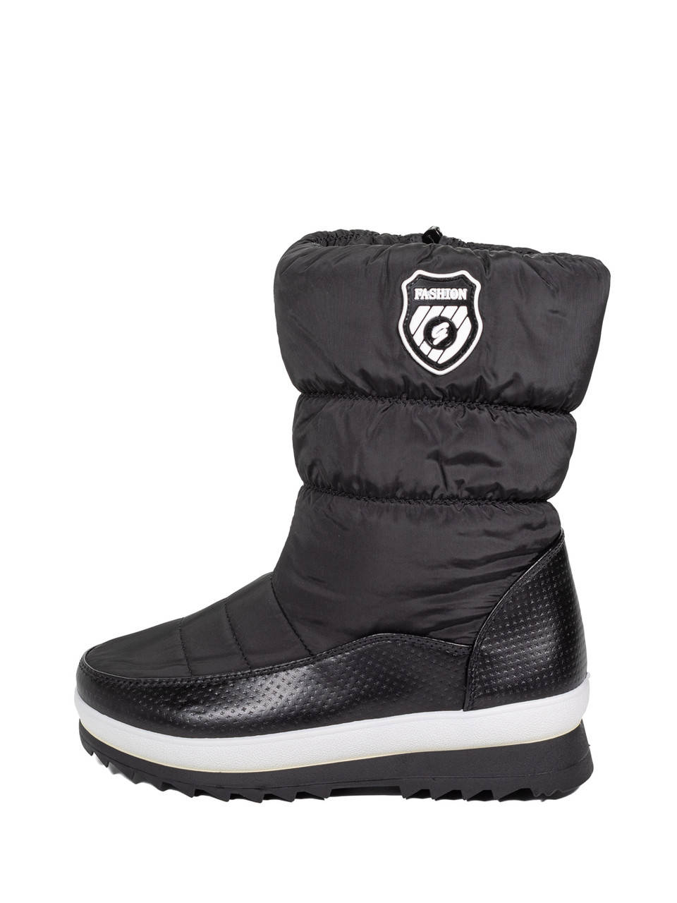 Дутики женские черные экокожа платформа зима, Черный
Дутики женские черные экокожа платформа зима, Черный