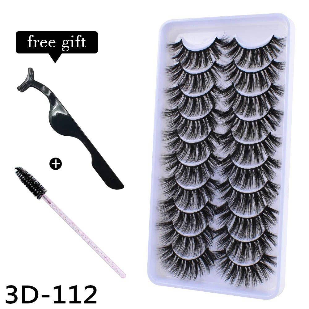 Накладные ресницы 3D 10 пар professional - набор накладных ресниц Shidi Shangpin, Ресницы накладные норковые, Черный
Накладные ресницы 3D 10 пар professional - набор накладных ресниц Shidi Shangpin, Ресницы накладные норковые, Черный
