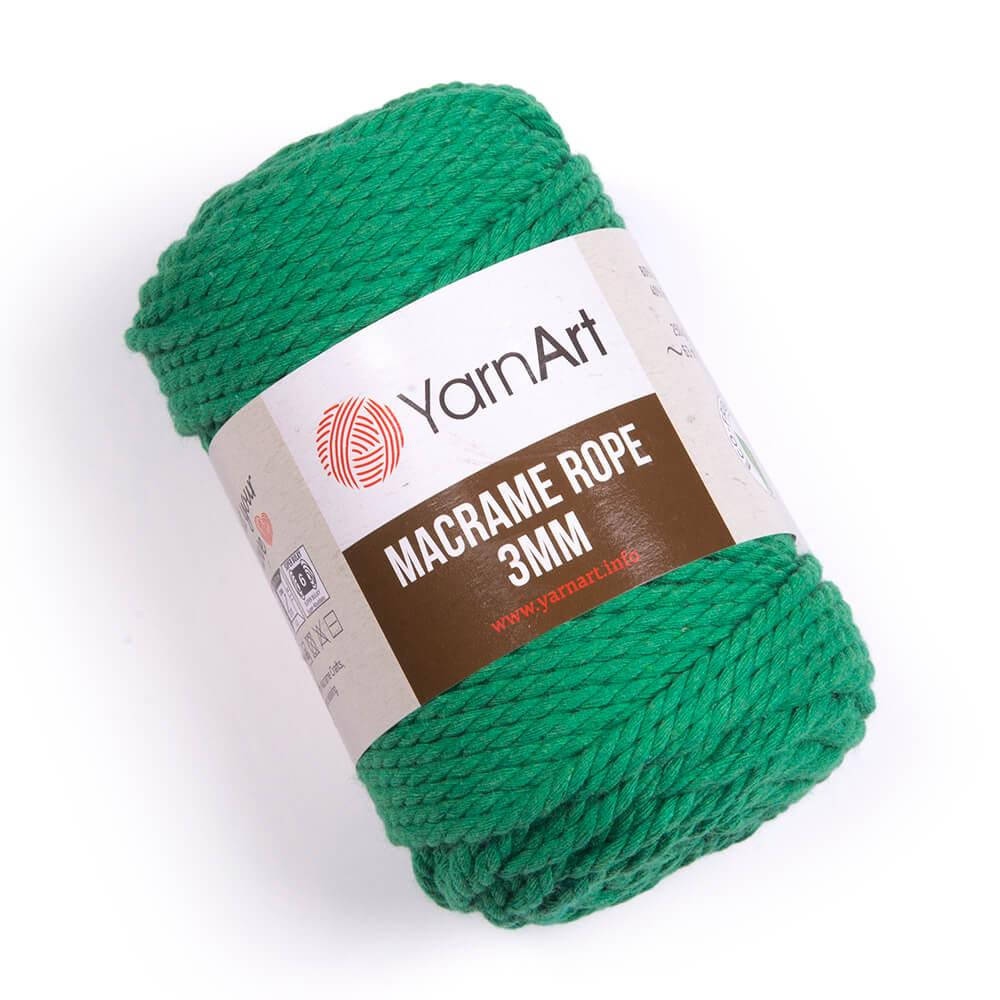 Yarnart Macrame Rope 3 мм № 759 зеленый ( Ярн Арт макраме Роп 3 мм пряжа, нитки для вязания), Зелёный
Yarnart Macrame Rope 3 мм № 759 зеленый ( Ярн Арт макраме Роп 3 мм пряжа, нитки для вязания), Зелёный