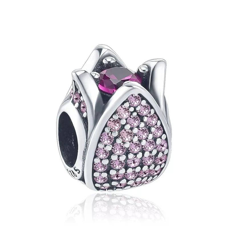 Серебряный шарм "Тюльпан" для браслета Pandora. Подвеска бусина с пробой s925. 1.9 г.
Серебряный шарм "Тюльпан" для браслета Pandora. Подвеска бусина с пробой s925. 1.9 г.