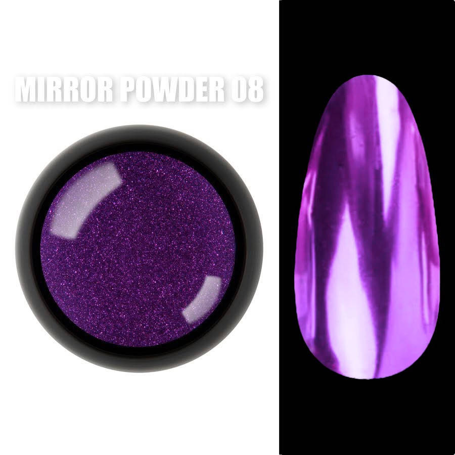 Зеркальная втирка (Дизайнер Профессионал) для дизайна ногтей Mirror powder Designer Professional for nail Фиолетовый №08
Зеркальная втирка (Дизайнер Профессионал) для дизайна ногтей Mirror powder Designer Professional for nail Фиолетовый №08