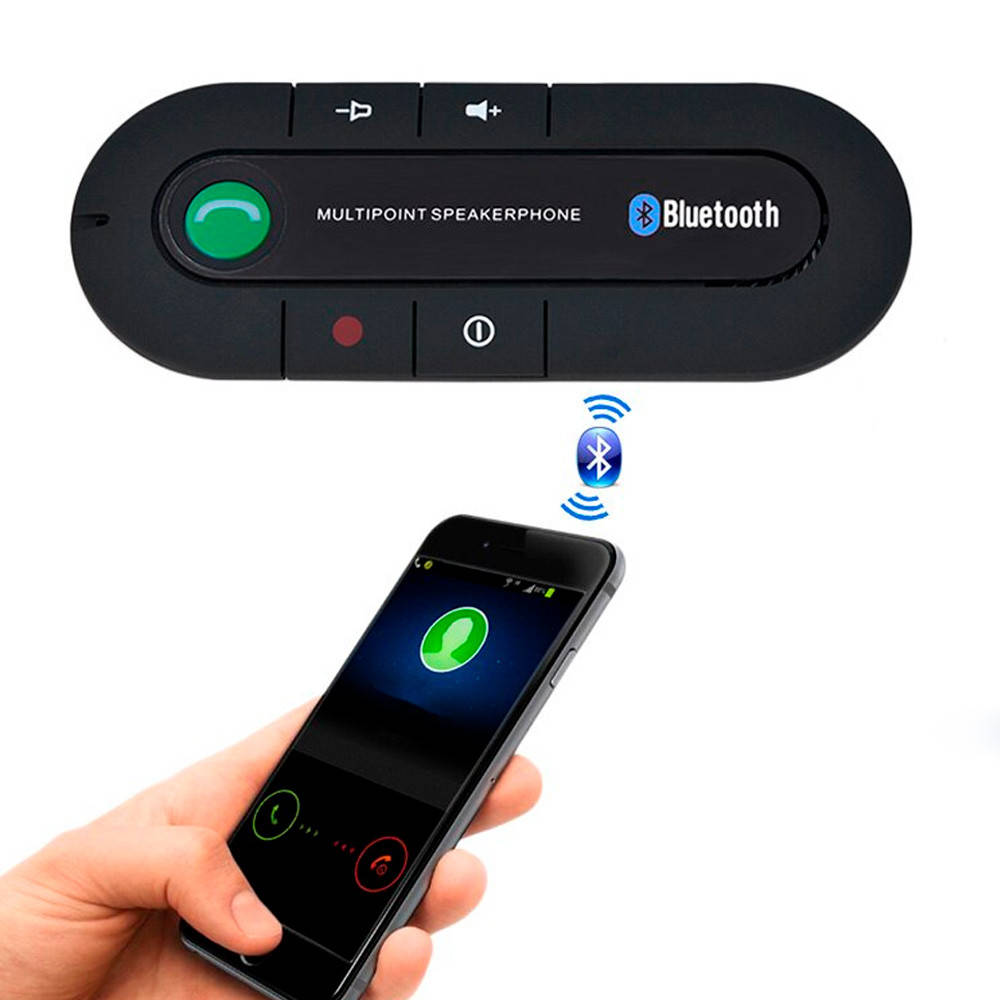 Беспроводной динамик-громкоговоритель в авто Bluetooth Hands Free kit / Громкая связь в автомобиль
Беспроводной динамик-громкоговоритель в авто Bluetooth Hands Free kit / Громкая связь в автомобиль