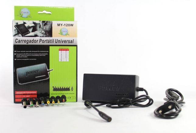 Адаптер универсальный для laptop 120W, Универсальное зарядное для ноутбуков, Зарядка в авто для ноутбуков!, Черный
Адаптер универсальный для laptop 120W, Универсальное зарядное для ноутбуков, Зарядка в авто для ноутбуков!, Черный