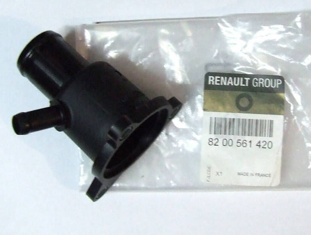 Renault (Original) 8200561420 - Корпус термостата на Рено Логан, Логан MCV, Сандеро 1.4i, 1.6i 8V
Renault (Original) 8200561420 - Корпус термостата на Рено Логан, Логан MCV, Сандеро 1.4i, 1.6i 8V
