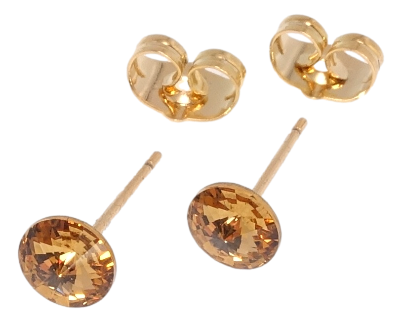 Серьги Xuping Позолота 18K с кр-ми Swarovski гвоздики (пусеты) "Кристаллы Copper" ø 6мм
Серьги Xuping Позолота 18K с кр-ми Swarovski гвоздики (пусеты) "Кристаллы Copper" ø 6мм