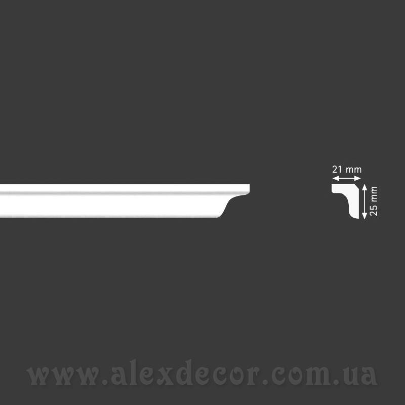 Карниз Homestar D25 (2м), Белый 
Карниз Homestar D25 (2м), Белый