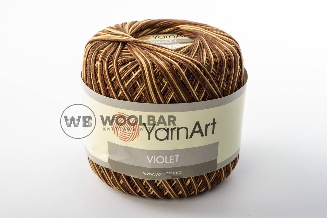 Пряжа YarnArt Violet Melange 17 коричнево-бежевый меланж
Пряжа YarnArt Violet Melange 17 коричнево-бежевый меланж