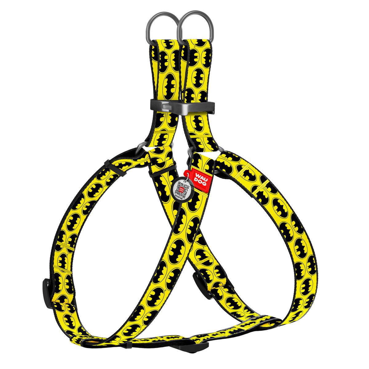 Шлея WAUDOG Nylon "Бэтмен Лого" с QR паспортом,металлическая пряжка-фастекс (ширина 15 мм, длина 40-55см)
Шлея WAUDOG Nylon "Бэтмен Лого" с QR паспортом,металлическая пряжка-фастекс (ширина 15 мм, длина 40-55см)