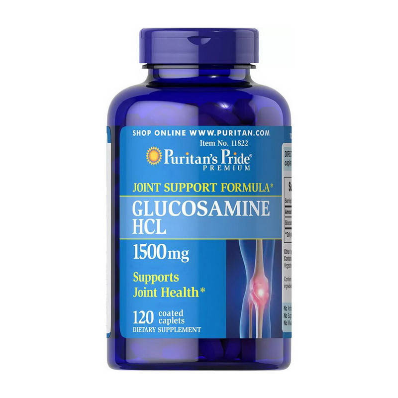 Глюкозамин гидрохлорид для суставов и связок Puritan's Pride Glucosamine HCL 1500 mg (120 caplets)
Глюкозамин гидрохлорид для суставов и связок Puritan's Pride Glucosamine HCL 1500 mg (120 caplets)