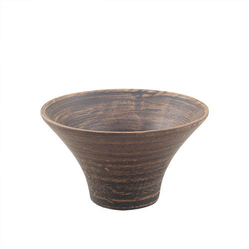 Конфетница 16 см мала (гладкая) KR1031, Коричневый 
Конфетница 16 см мала (гладкая) KR1031, Коричневый