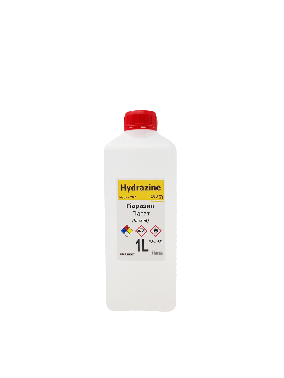 Гидразин Гидрат 1 л техническая для аффинажа металлов
Гидразин Гидрат 1 л техническая для аффинажа металлов
