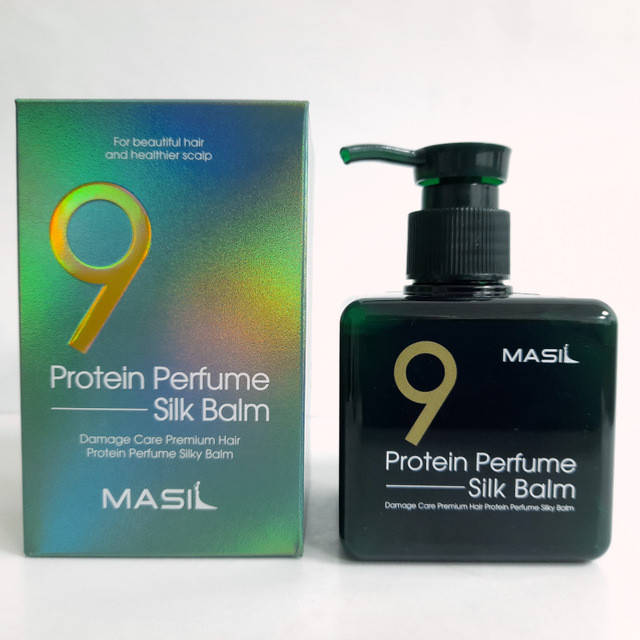 Парфюмированный бальзам защиты для волос шелковый с протеинами Masil 9 Protein Perfume Silk Balm 180 мл
Парфюмированный бальзам защиты для волос шелковый с протеинами Masil 9 Protein Perfume Silk Balm 180 мл