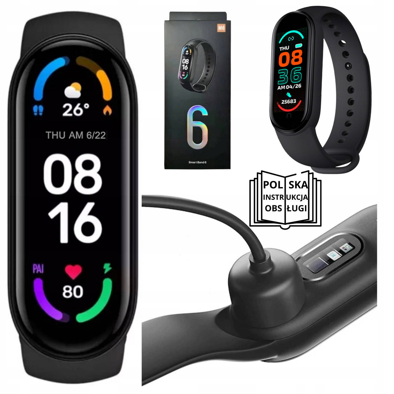 Фитнес браслет Smart Mi Band M6 с измиерением кисларода и пульса. Смарт часы. Фитнес трекер
Фитнес браслет Smart Mi Band M6 с измиерением кисларода и пульса. Смарт часы. Фитнес трекер