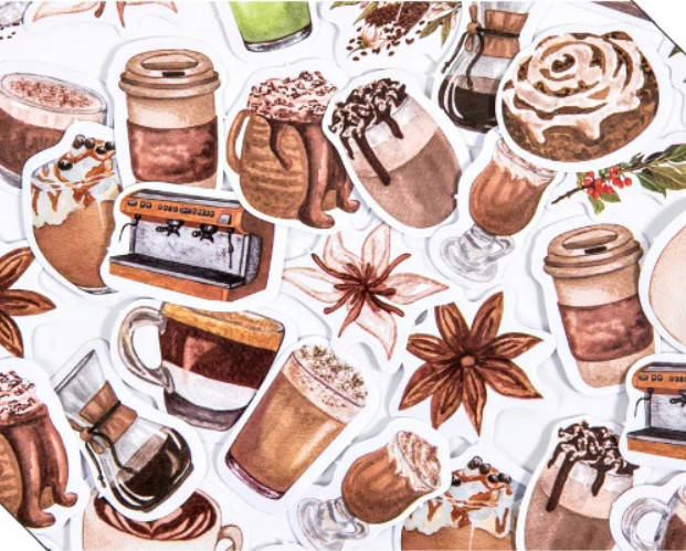 Стикеры с кофейными напитками
Стикеры с кофейными напитками