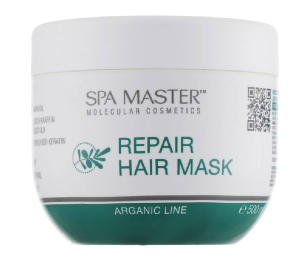 Восстанавливающая маска для волос с аргановым маслом Spa Master Arganic Line Repair Hair Mask 500 мл
Восстанавливающая маска для волос с аргановым маслом Spa Master Arganic Line Repair Hair Mask 500 мл
