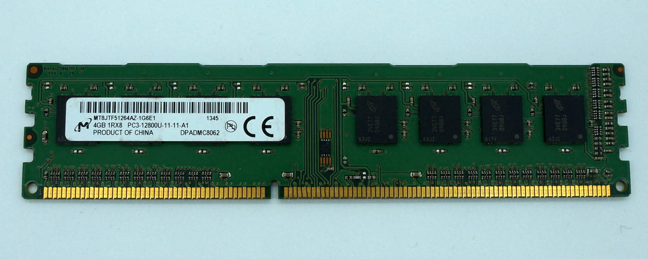 Модуль пам'яті Micron DIMM 4GB 1Rx8 PC3-12800U-11-11-A1 DDR3 1600Mhz (MT8JTF51264AZ-1G6E1) Б/У
Модуль пам'яті Micron DIMM 4GB 1Rx8 PC3-12800U-11-11-A1 DDR3 1600Mhz (MT8JTF51264AZ-1G6E1) Б/У