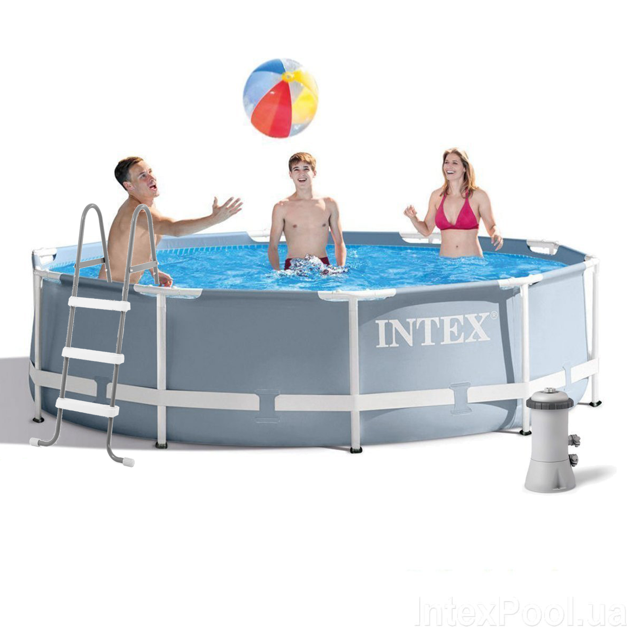 Каркасный бассейн Intex 26700-5, 305 x 76 см (2 006 л/ч, лестница, тент, подстилка)
Каркасный бассейн Intex 26700-5, 305 x 76 см (2 006 л/ч, лестница, тент, подстилка)