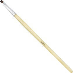 Кисть для геля №2 прямая STZ 
Кисть для геля №2 прямая STZ