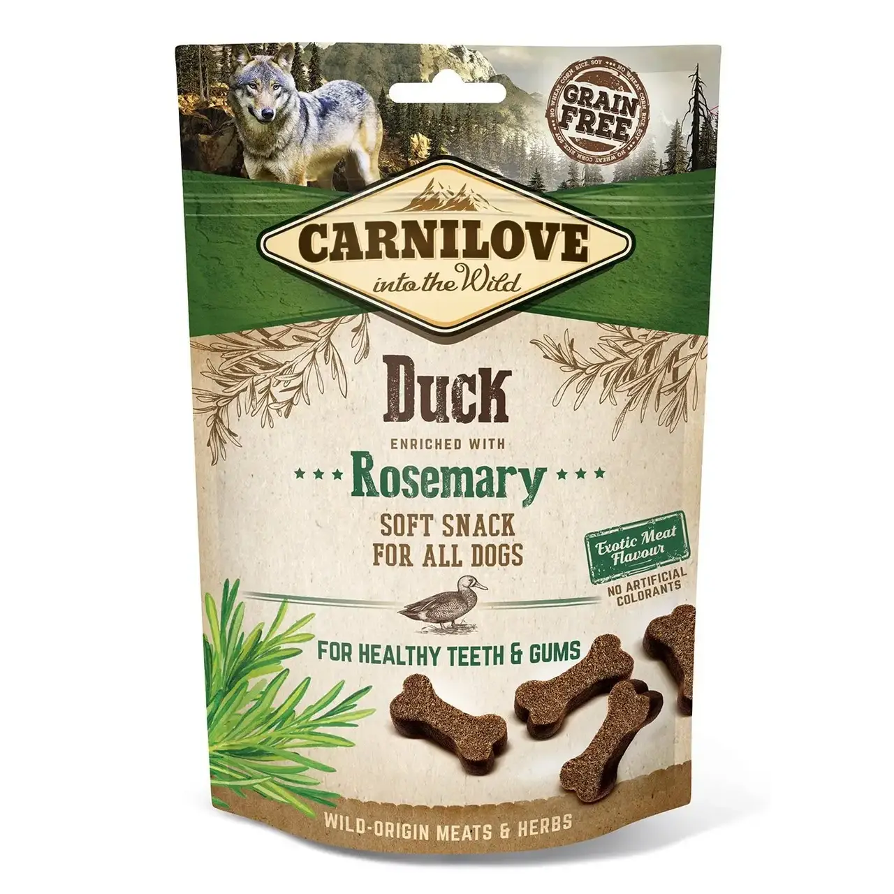 Carnilove Duck with Rosemary Карнилав лакомство с уткой для здоровья зубов, 200 гр.
Carnilove Duck with Rosemary Карнилав лакомство с уткой для здоровья зубов, 200 гр.