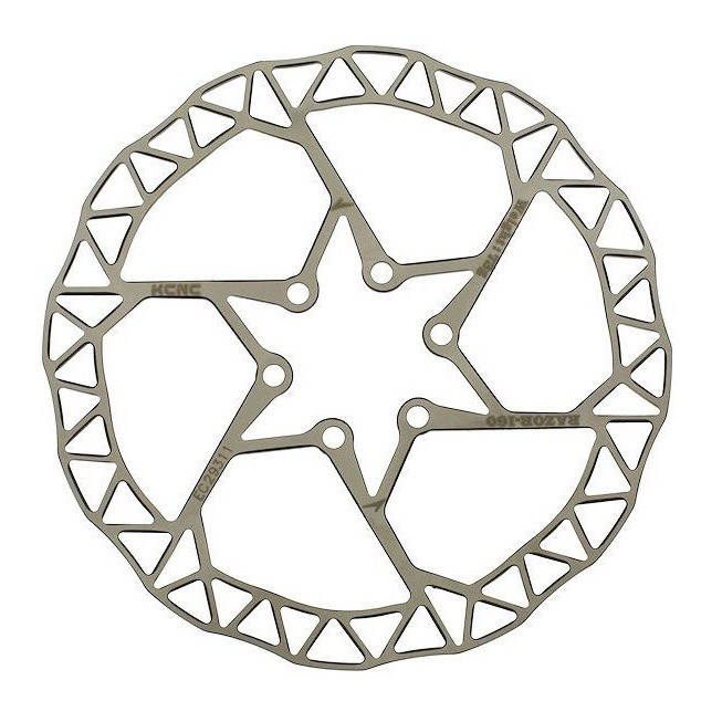 Гоночный ротор KCNC Razor, 160 мм (73 грамма)
Гоночный ротор KCNC Razor, 160 мм (73 грамма)