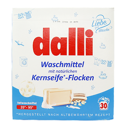 Порошок для прання Даллі з мильними пластівцями Dalli kernseife-flocken 30р 1,95kg (Код : 00-00010773)
Порошок для прання Даллі з мильними пластівцями Dalli kernseife-flocken 30р 1,95kg (Код : 00-00010773)