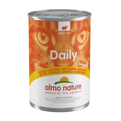 Almo Nature (Альмо Натюр) Полнорационный консервированный корм с курицей для взрослых кошек (400 гр.)
Almo Nature (Альмо Натюр) Полнорационный консервированный корм с курицей для взрослых кошек (400 гр.)