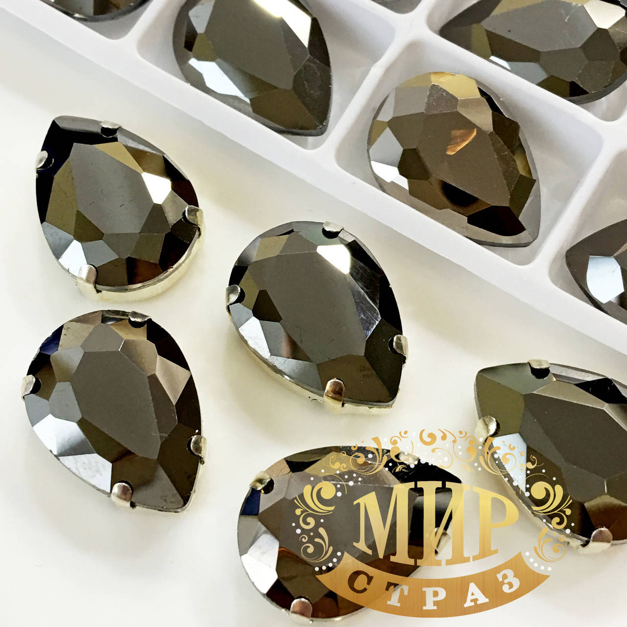 Капля в оправе 13x18, Цвет Hematite
Капля в оправе 13x18, Цвет Hematite