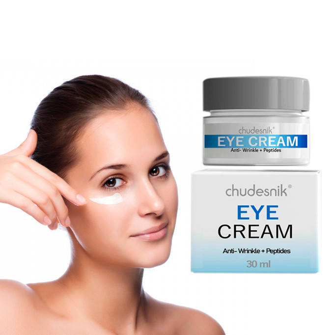 Крем под глаза с пептидами "Chudesnik - Eye cream", крем для кожи вокруг глаз 30 мл, средство от морщин (NS)
Крем под глаза с пептидами "Chudesnik - Eye cream", крем для кожи вокруг глаз 30 мл, средство от морщин (NS)