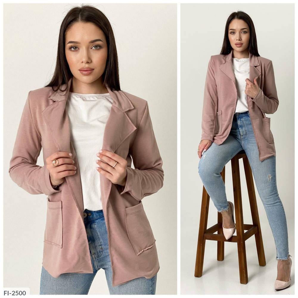 Пиджак женский Мод. 5153 (48-50, 50-52) "TEVI" недорого от прямого поставщика
Пиджак женский Мод. 5153 (48-50, 50-52) "TEVI" недорого от прямого поставщика