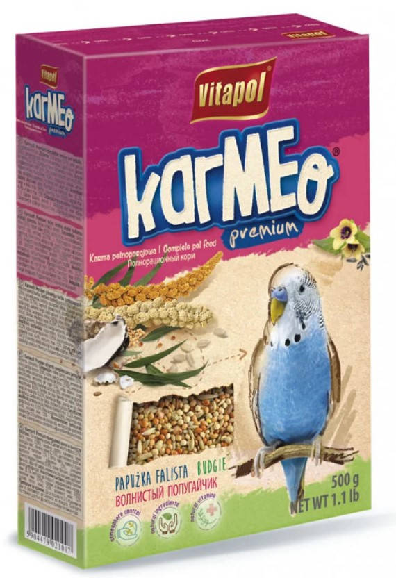 Vitapol Karmeo корм для волнистых попугаев 0,5кг
Vitapol Karmeo корм для волнистых попугаев 0,5кг