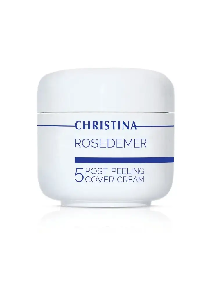 Christina Rose De Mer 5 Post Peeling Cover Cream - Постпілінговий тональний захисний крем для обличчя
Christina Rose De Mer 5 Post Peeling Cover Cream - Постпілінговий тональний захисний крем для обличчя