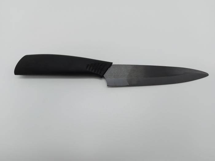 Нож кухонный универсальный металлический черный L 24 cm лезвие 13 cm Кухонные ножи и подставки
Нож кухонный универсальный металлический черный L 24 cm лезвие 13 cm Кухонные ножи и подставки