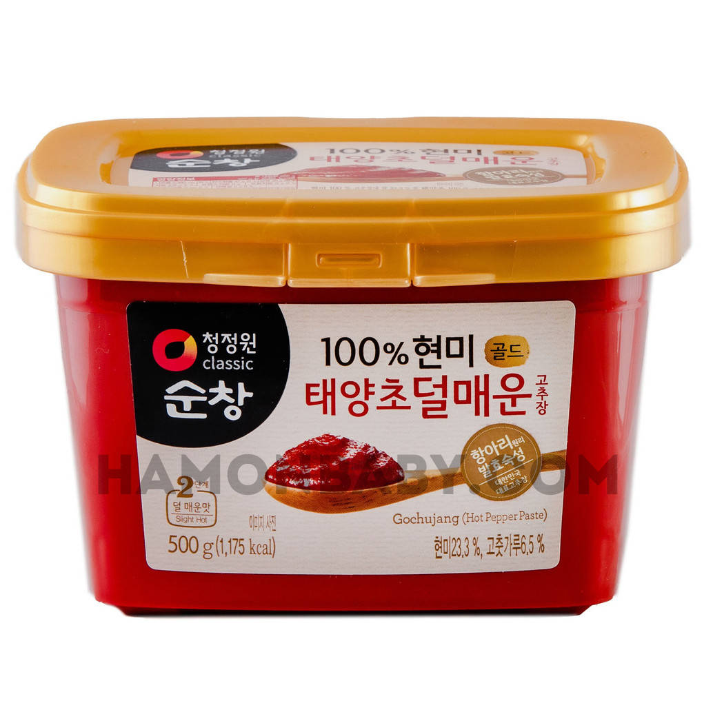 Паста из красного перца Кочудян (Кочуджан, Gochujang), острая, 500 г, ТМ Chung Jung One, Южная Корея
Паста из красного перца Кочудян (Кочуджан, Gochujang), острая, 500 г, ТМ Chung Jung One, Южная Корея