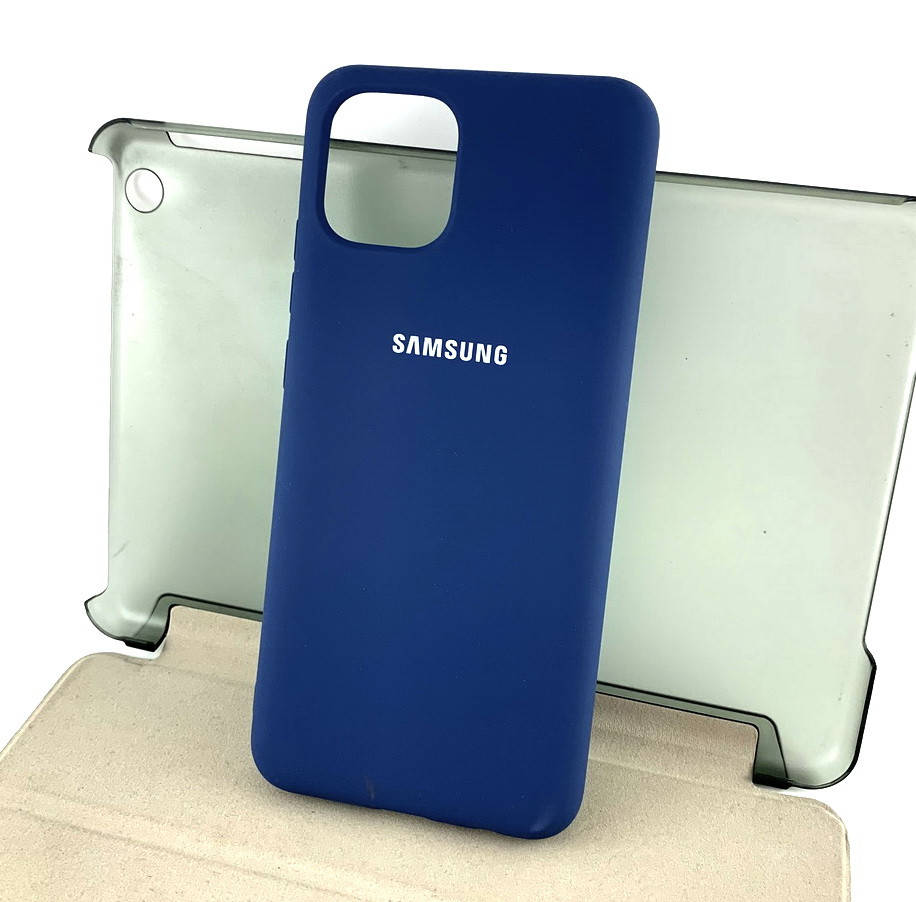 Чехол на Samsung Galaxy A03, A035 накладка бампер Silicone Case Full силиконовый матовый синий
Чехол на Samsung Galaxy A03, A035 накладка бампер Silicone Case Full силиконовый матовый синий