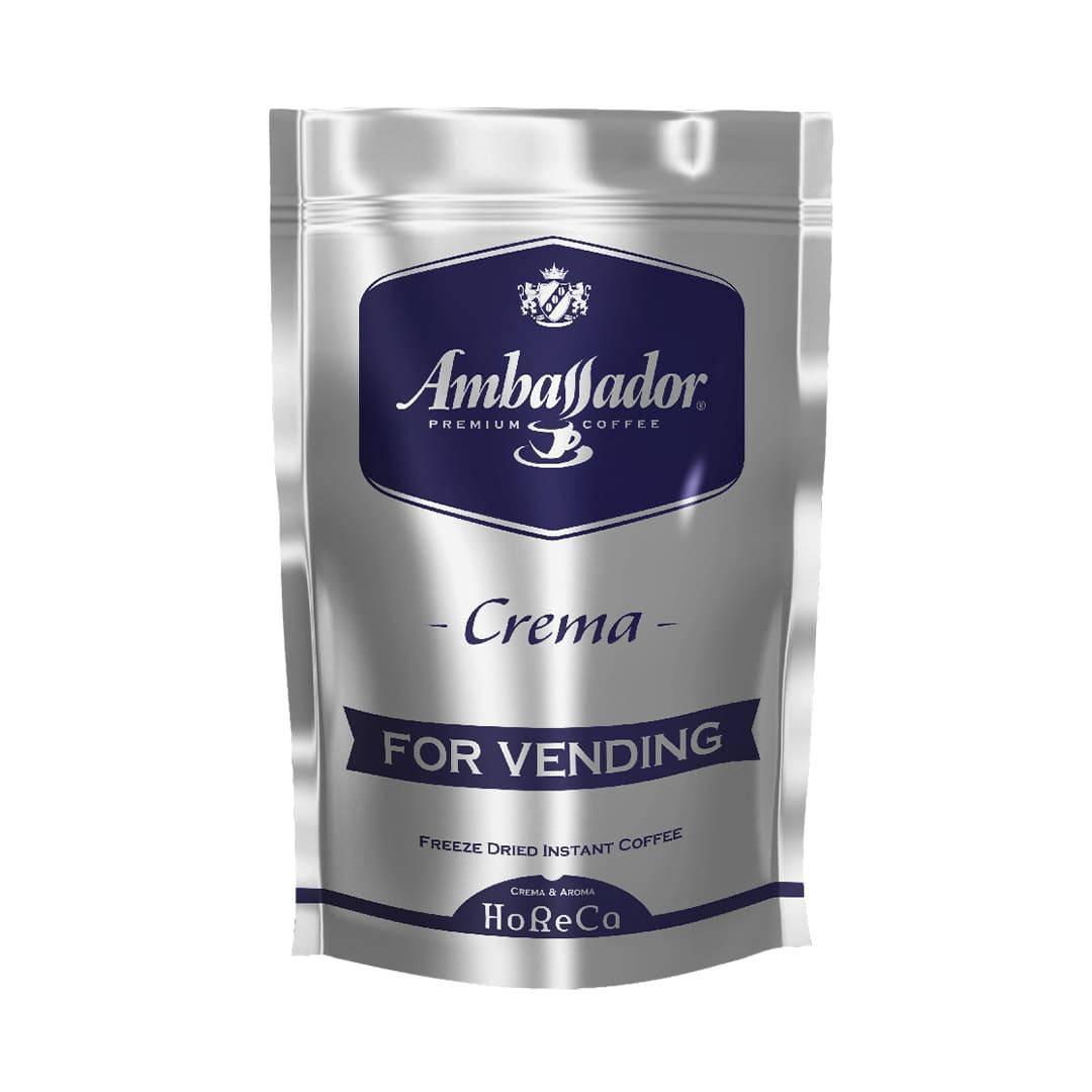Кофе растворимый сублимированный Ambassador Crema 200 г.
Кофе растворимый сублимированный Ambassador Crema 200 г.