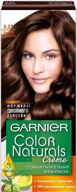 Фарба для волосся Garnier Color Naturals 3.23 Шоколадний кварц 
Фарба для волосся Garnier Color Naturals 3.23 Шоколадний кварц
