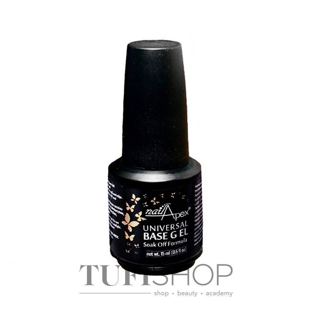NAILAPEX Soak Off UV Base Gel RBB-254719 Густая каучуковая универсальная база для ногтей, 15 мл
NAILAPEX Soak Off UV Base Gel RBB-254719 Густая каучуковая универсальная база для ногтей, 15 мл