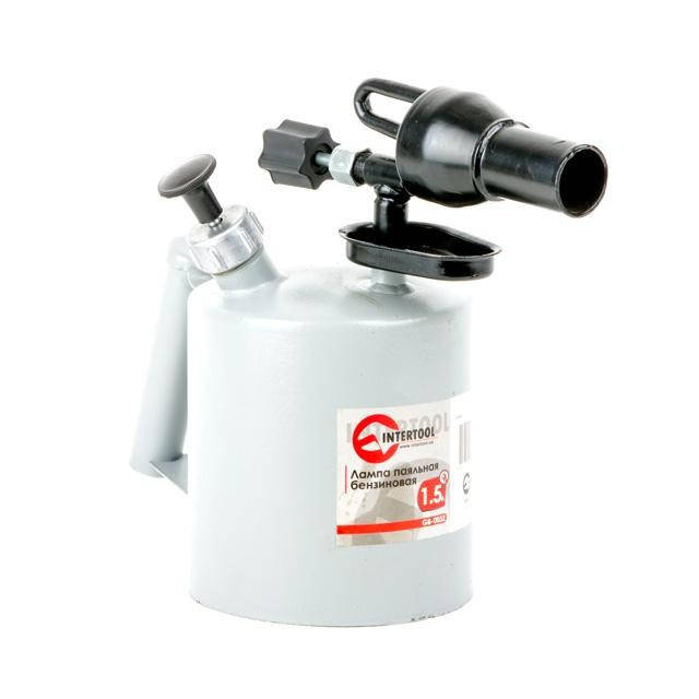 Лампа паяльная бензиновая 1.5 л INTERTOOL GB-0032
Лампа паяльная бензиновая 1.5 л INTERTOOL GB-0032